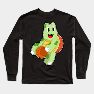 Turtle Basketball player Basketball Long Sleeve T-Shirt